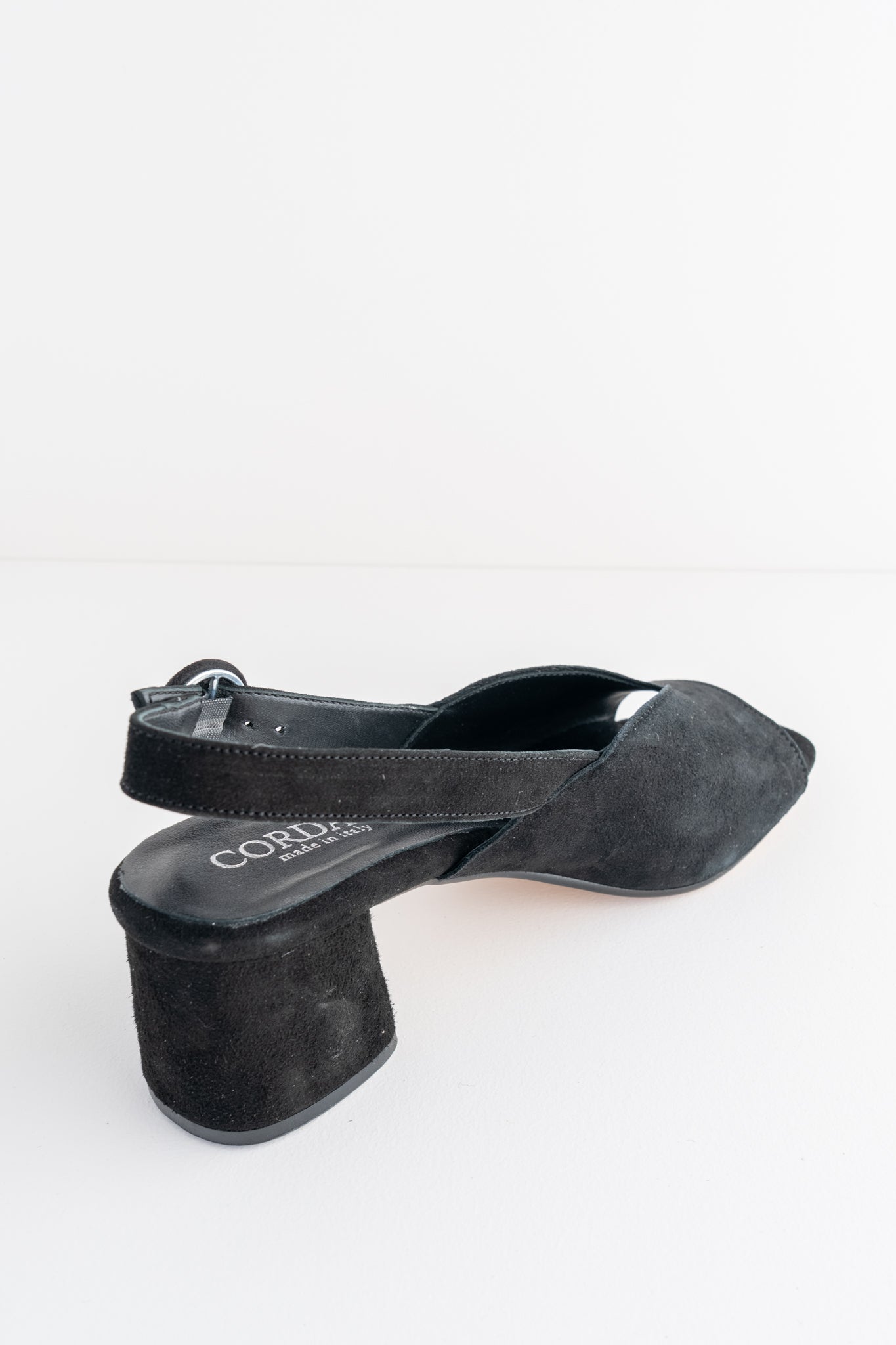 Cordani Pollette Slingback, Black 