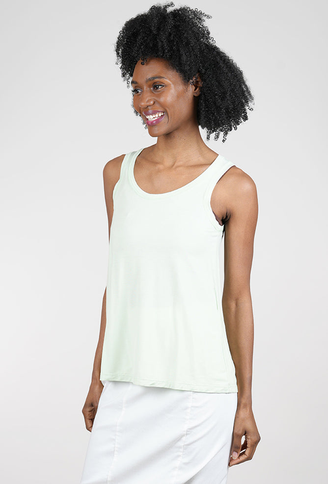 Rundholz Modal Layer Tank, Lime 