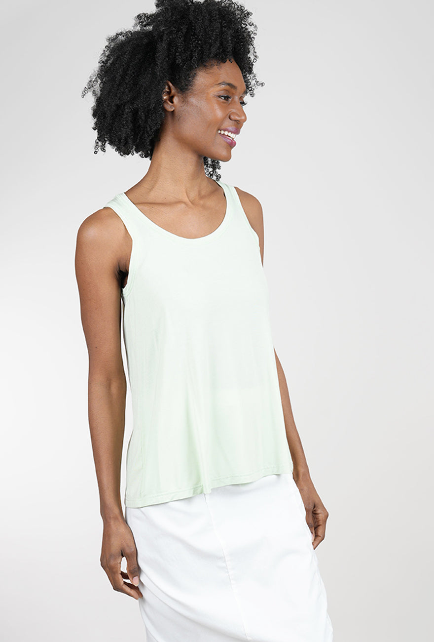 Rundholz Modal Layer Tank, Lime 