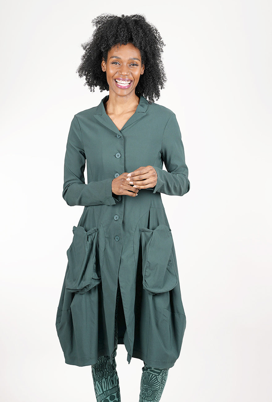 Rundholz Sig Stretch Frock Topper, Tree 