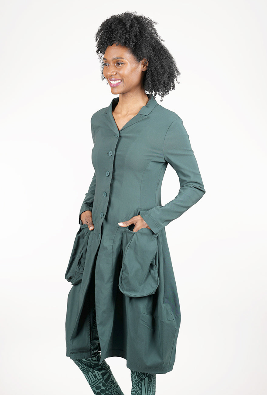 Rundholz Sig Stretch Frock Topper, Tree 