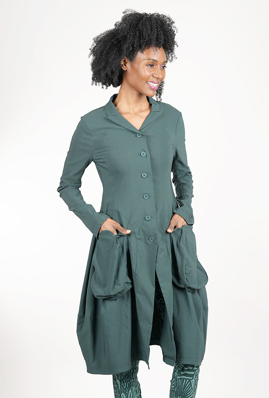 Rundholz Sig Stretch Frock Topper, Tree 