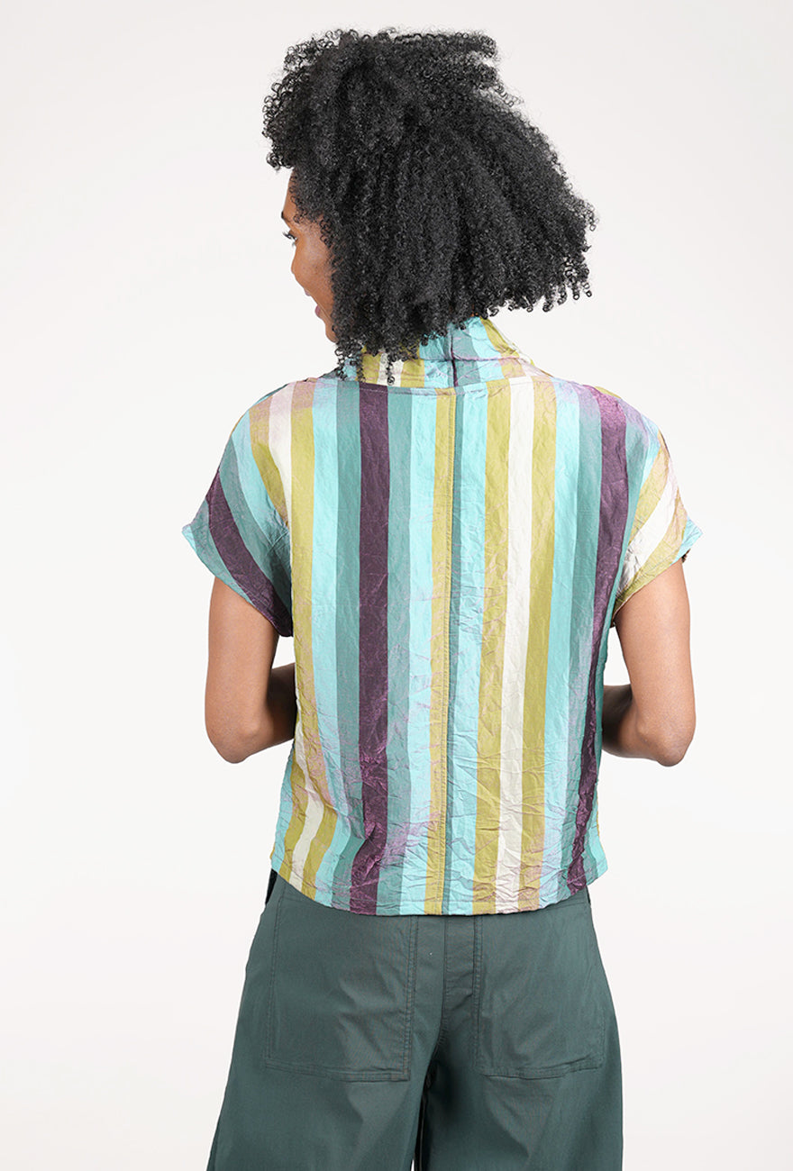 Kozan Suki Top, Warm Stripes 