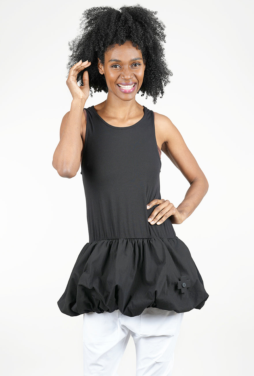 Pluslavie Racer Top, Black 