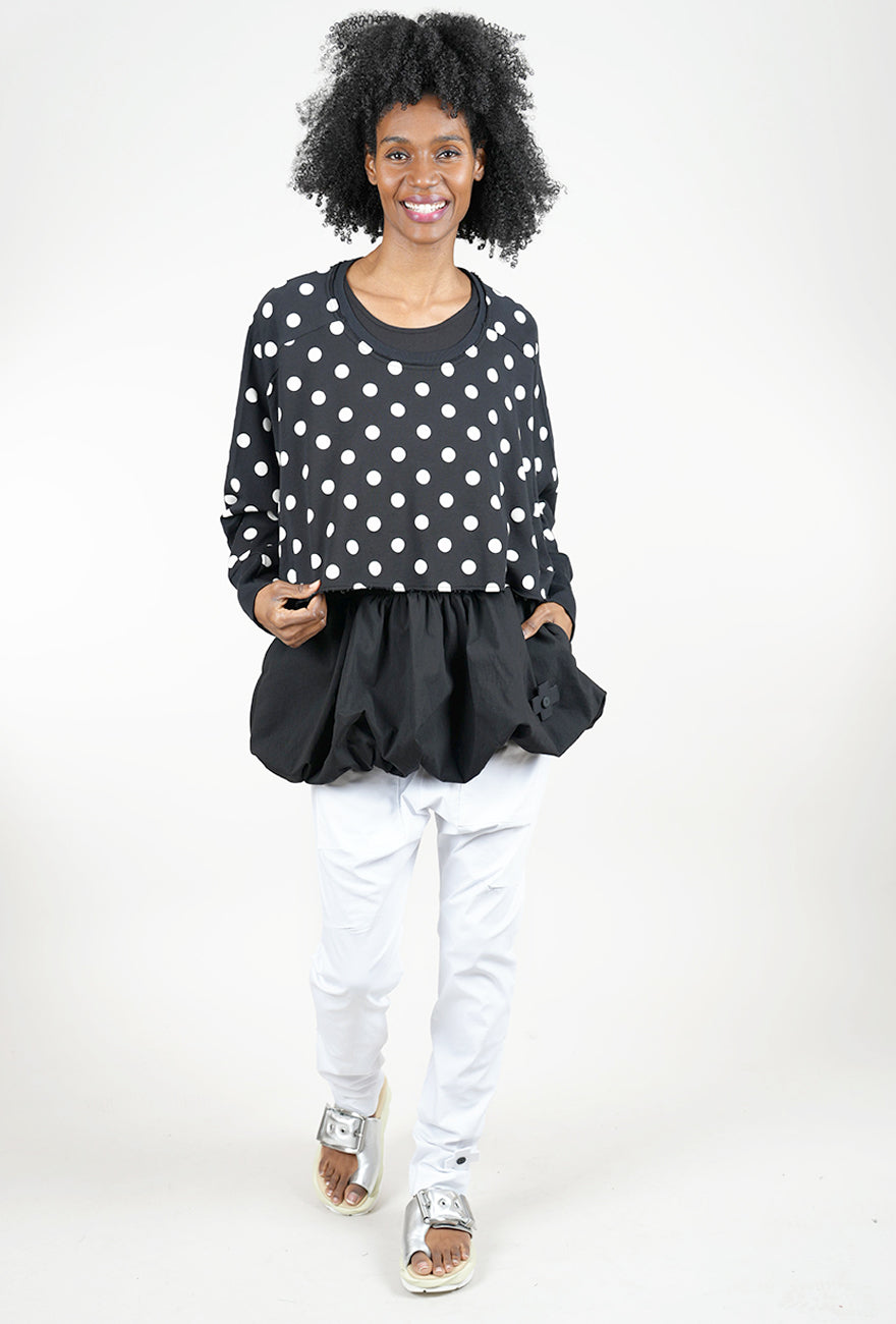 Pluslavie Racer Top, Black 
