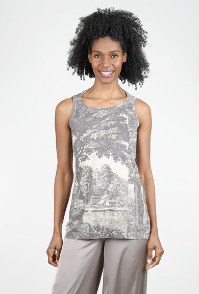Rundholz Albrecht Knit Tank, Amber Print 