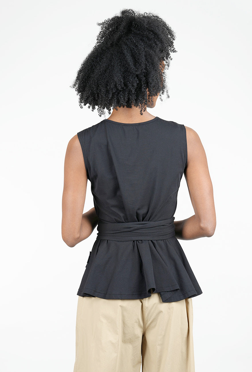 Pluslavie X Pose Tank Top, Black 