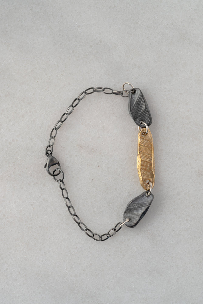 Chikahisa Studio Mixed Metal Bracelet 