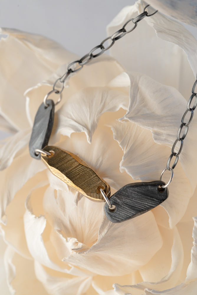 Chikahisa Studio Mixed Metal Bracelet 