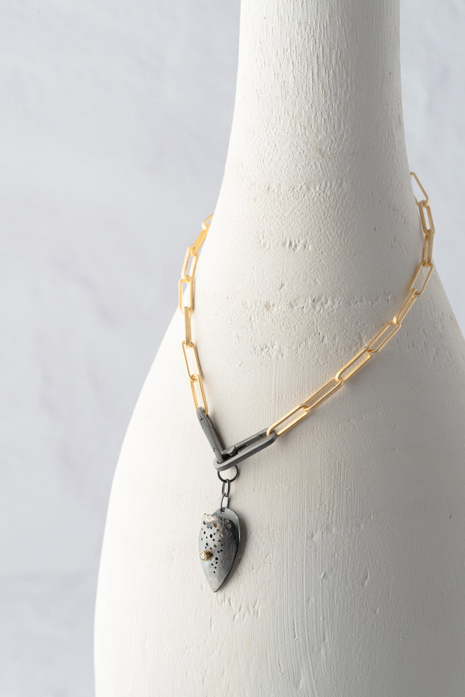 Chikahisa Studio Desire Talisman Gold Link Necklace, 18 inch 