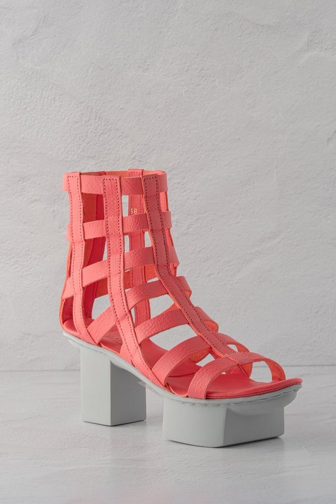 Trippen Shoes Aviary Happy. Coral 