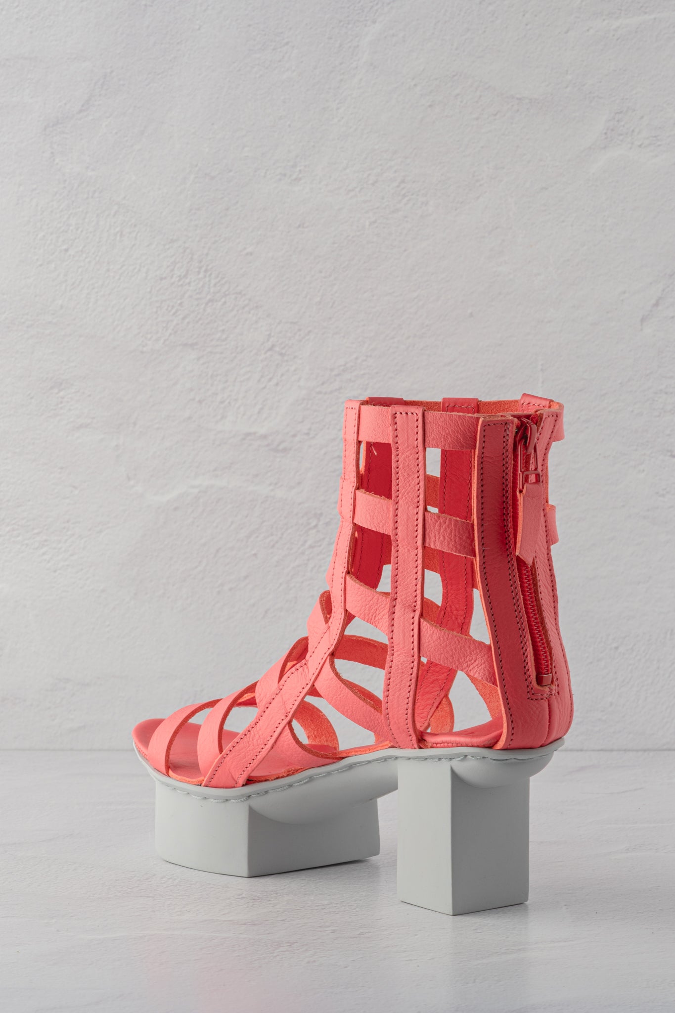 Trippen Shoes Aviary Happy. Coral 