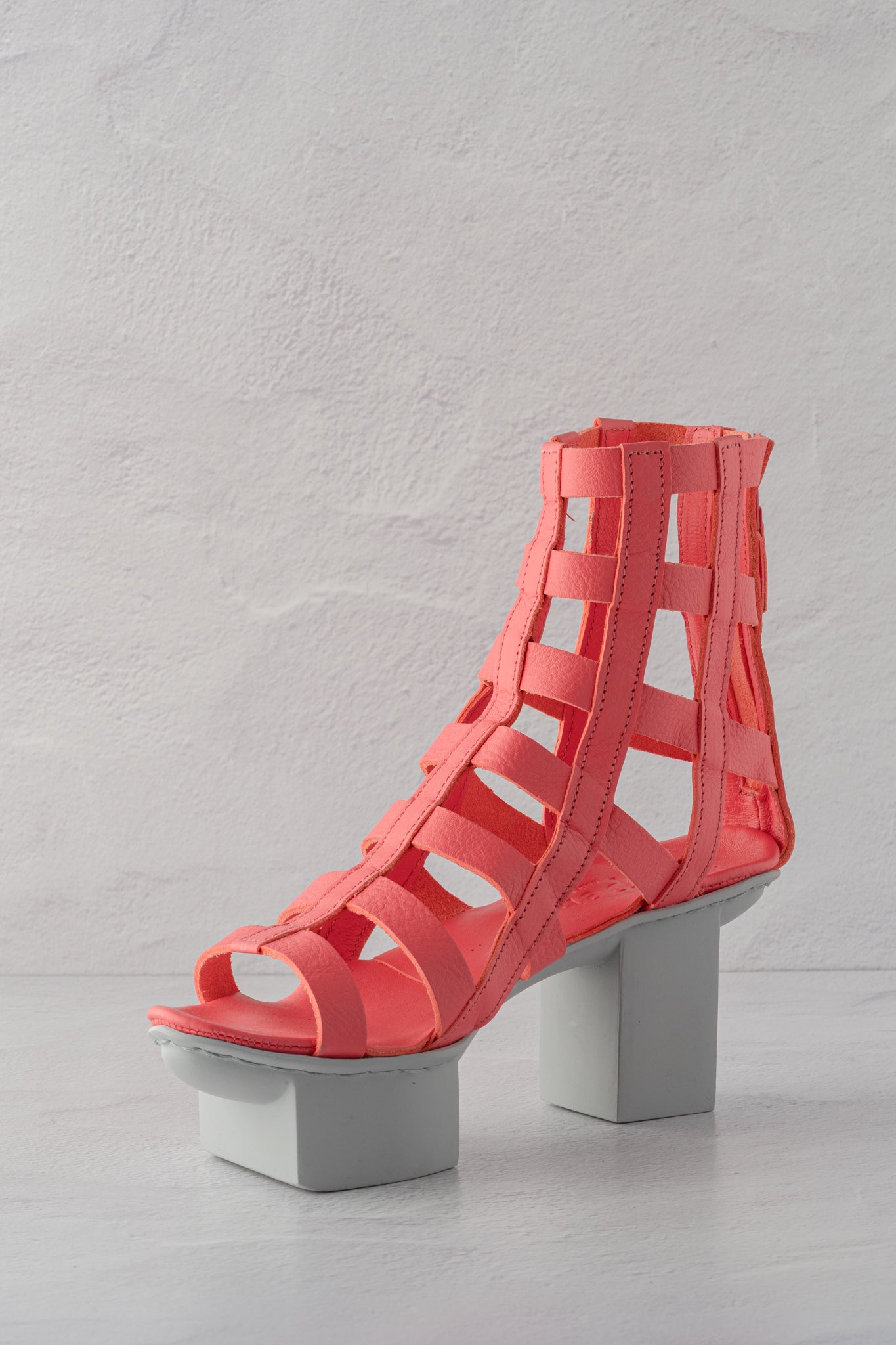 Trippen Shoes Aviary Happy. Coral 