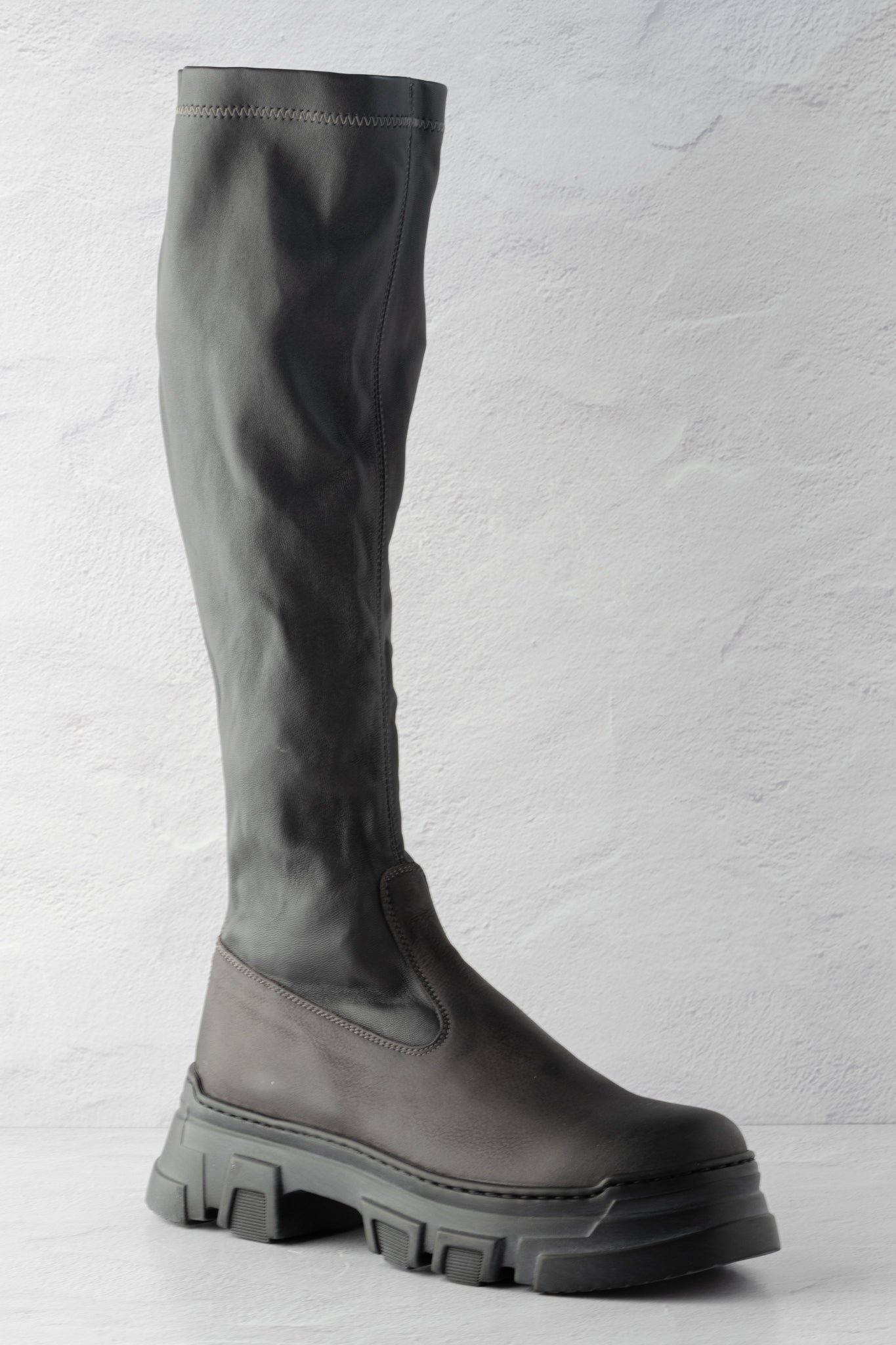 Lofina Tall Stretchy Boot, Inky 