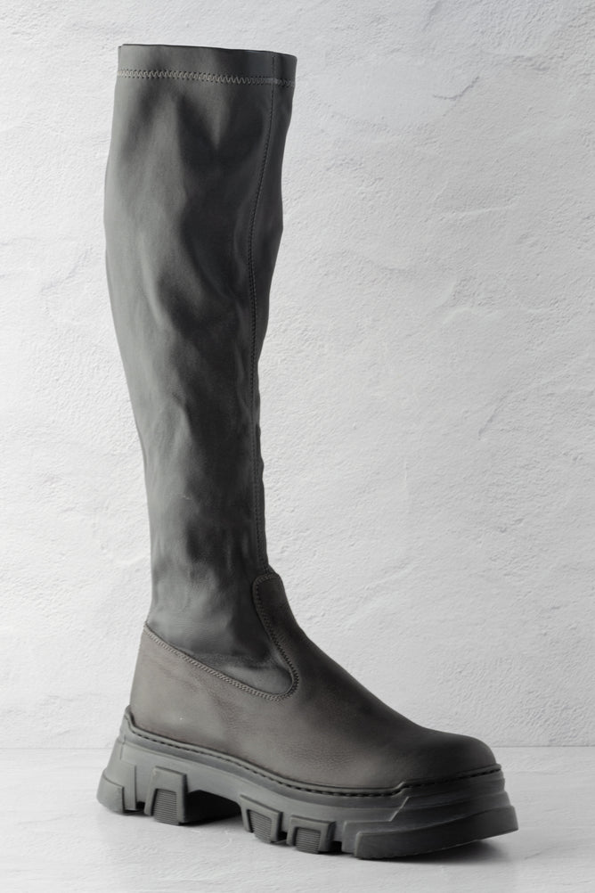 Lofina Tall Stretchy Boot, Inky 