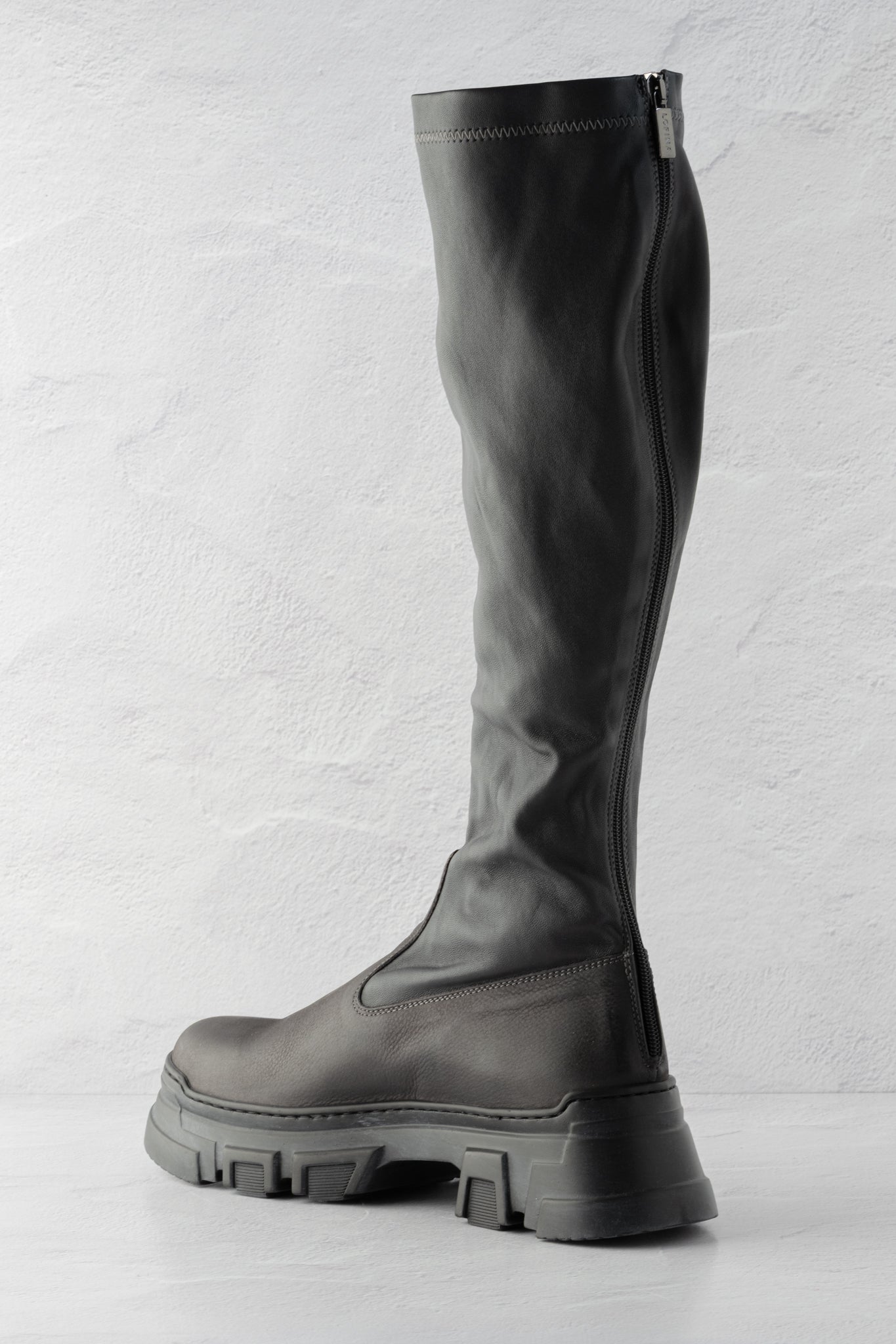 Lofina Tall Stretchy Boot, Inky 