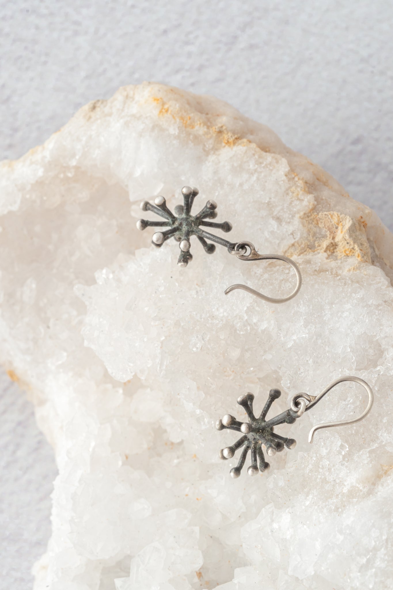 Jane Diaz Swinging Big Bang Earrings 