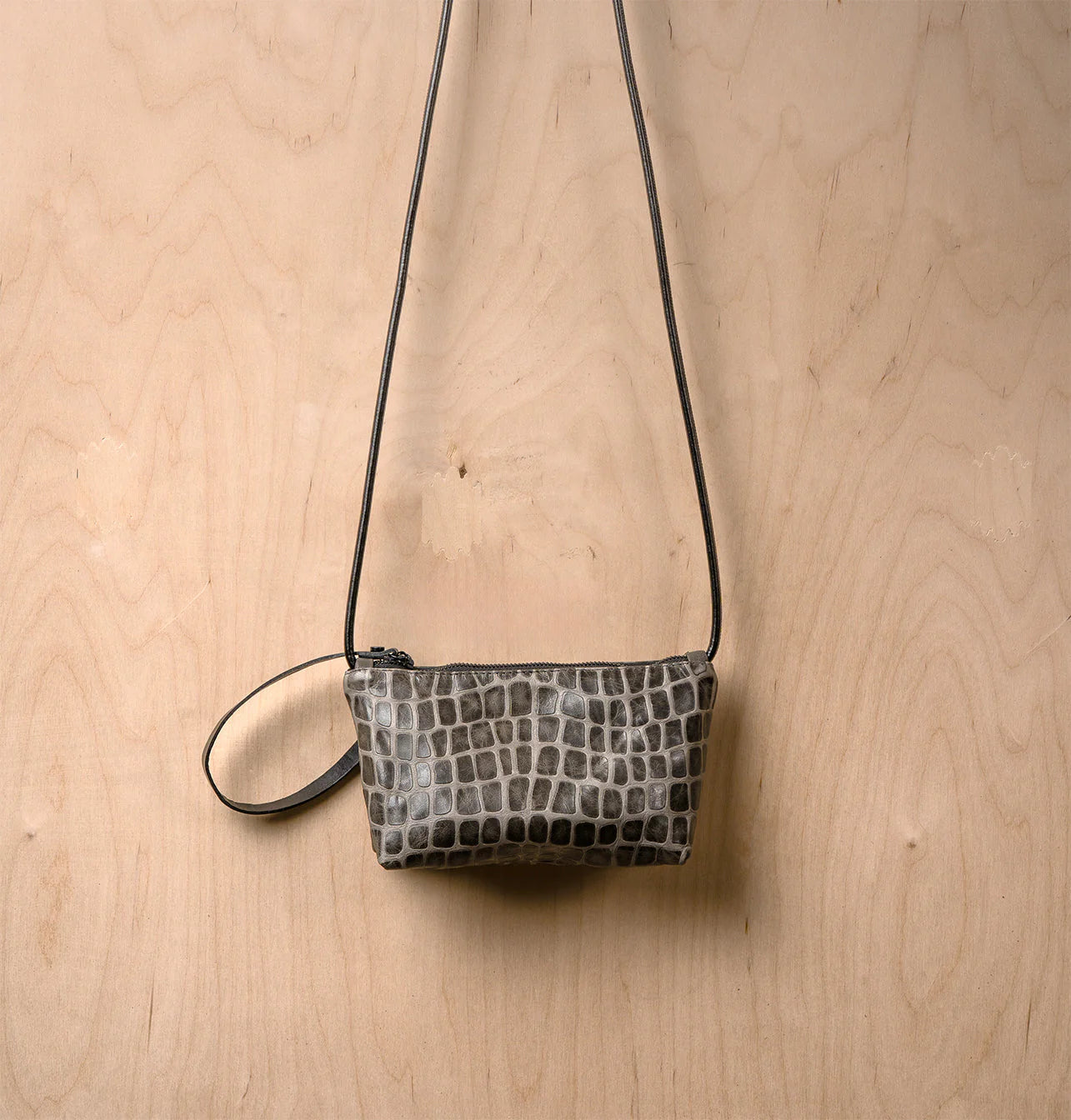 Daniella Lehavi Lorrie Clutch, Gray Mosaic 