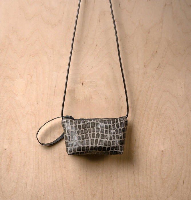 Daniella Lehavi Lorrie Clutch -Gray Mosaic 