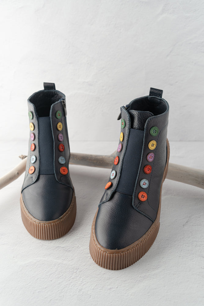 Gelato Tina Boot, Navy 