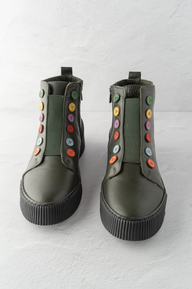 Gelato Tina Boot, Olive 