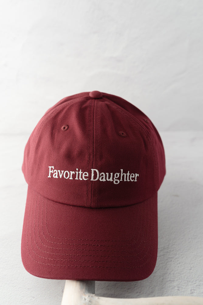 Favorite Daughter Classic Logo Baseball Hat, Sangria Nights 