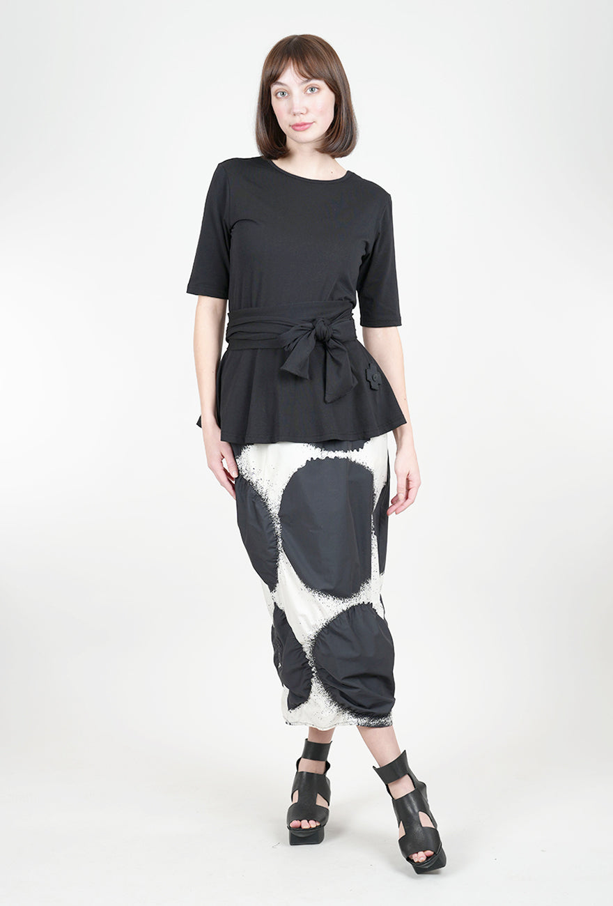 Pluslavie X Pose T-Shirt, Black 