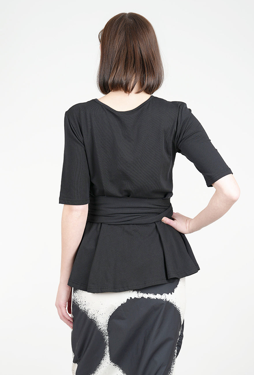 Pluslavie X Pose T-Shirt, Black 