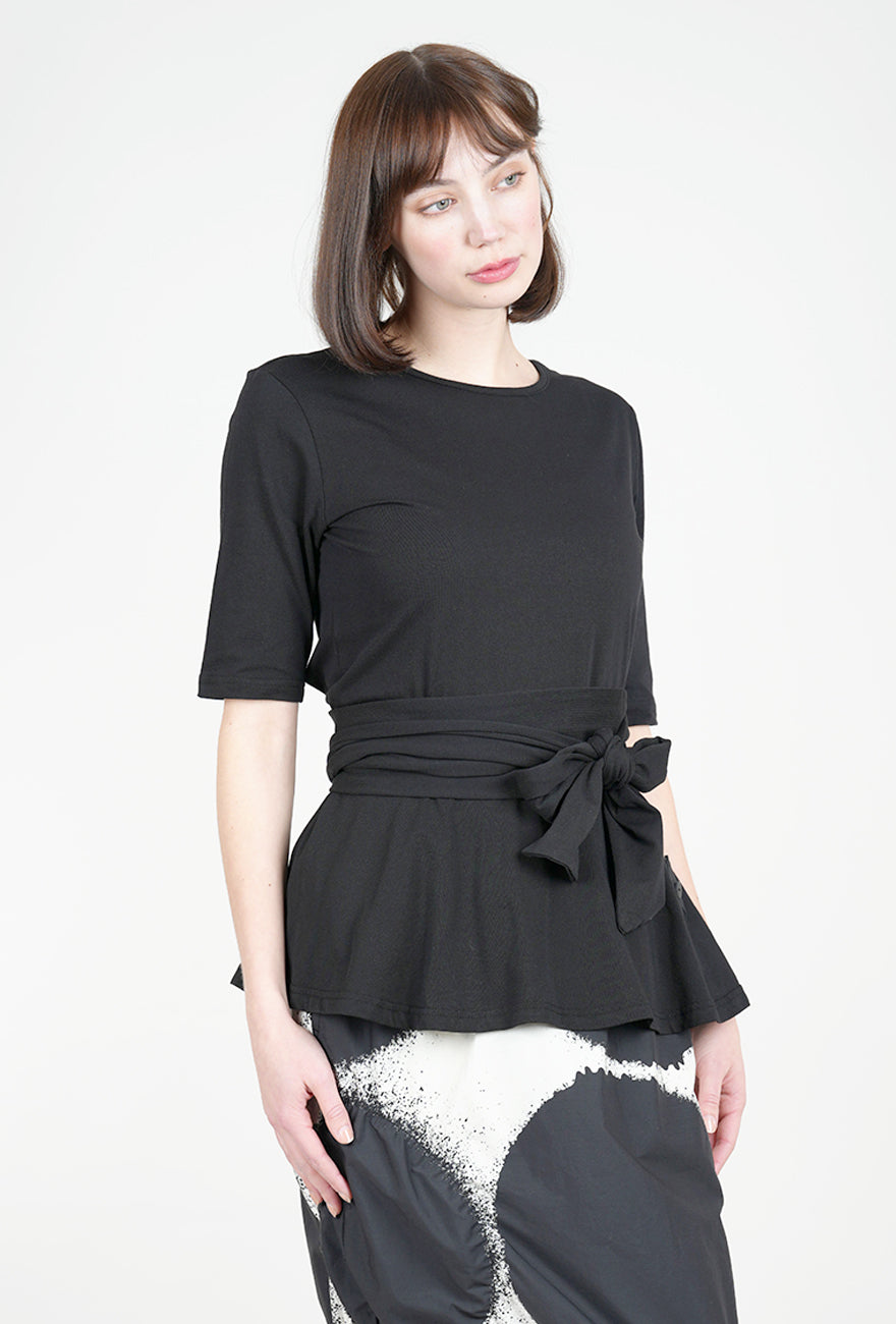 Pluslavie X Pose T-Shirt, Black 