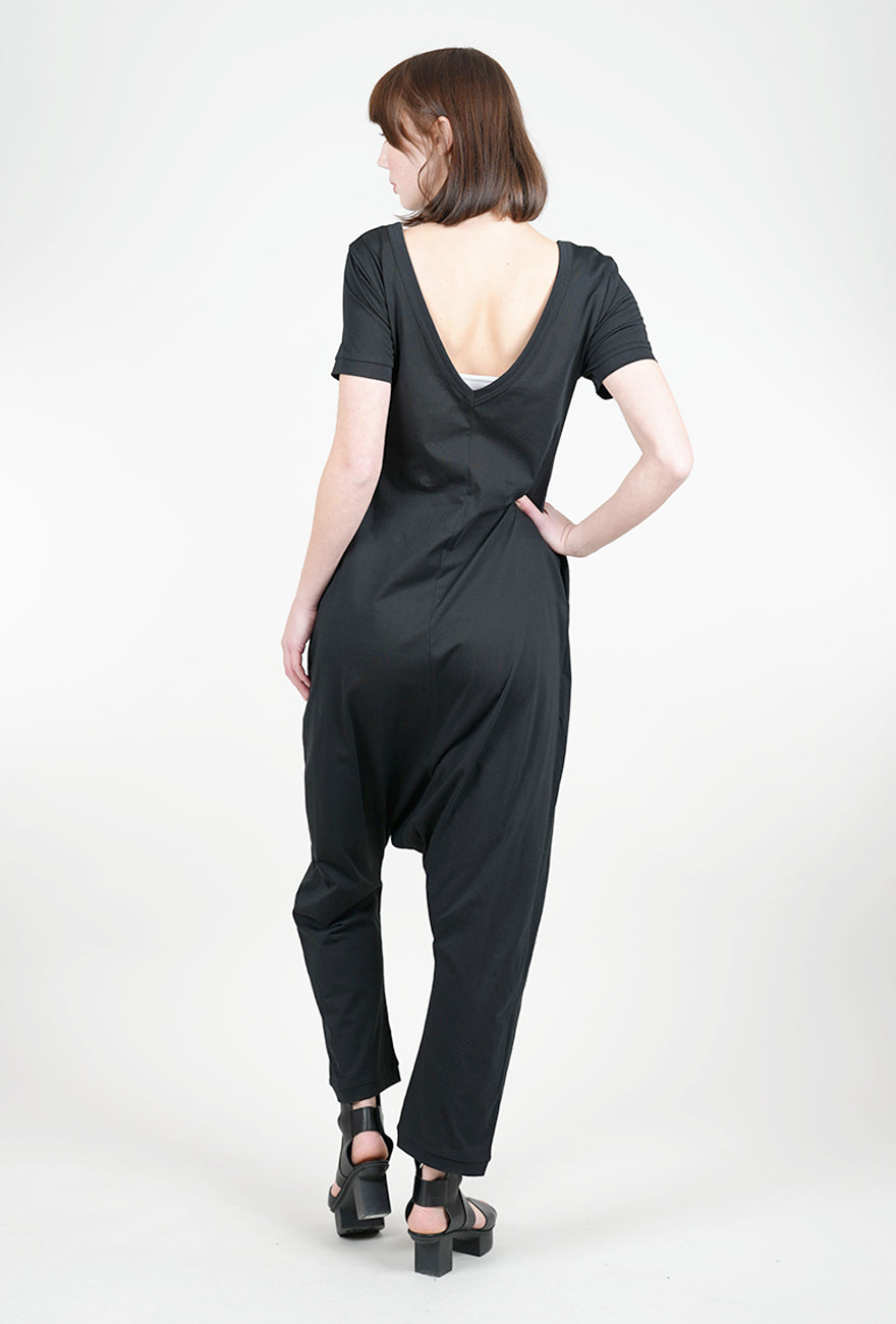 Rundholz Shark-Bitten Jumpsuit, Black 
