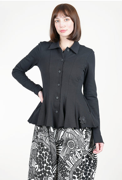 Pluslavie La Belle Sweat Jacket, Black 