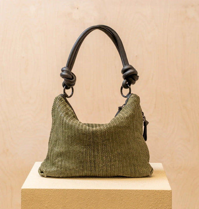 Daniella Lehavi Dallas Contour Shoulder Bag, Rifle Green 