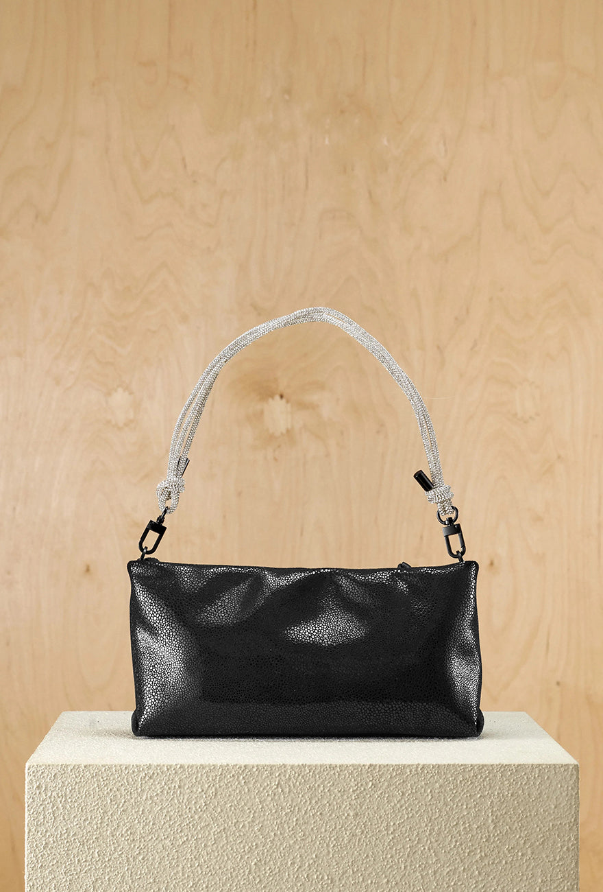 Daniella Lehavi Dallas Evening Shoulder Bag, Onyx 