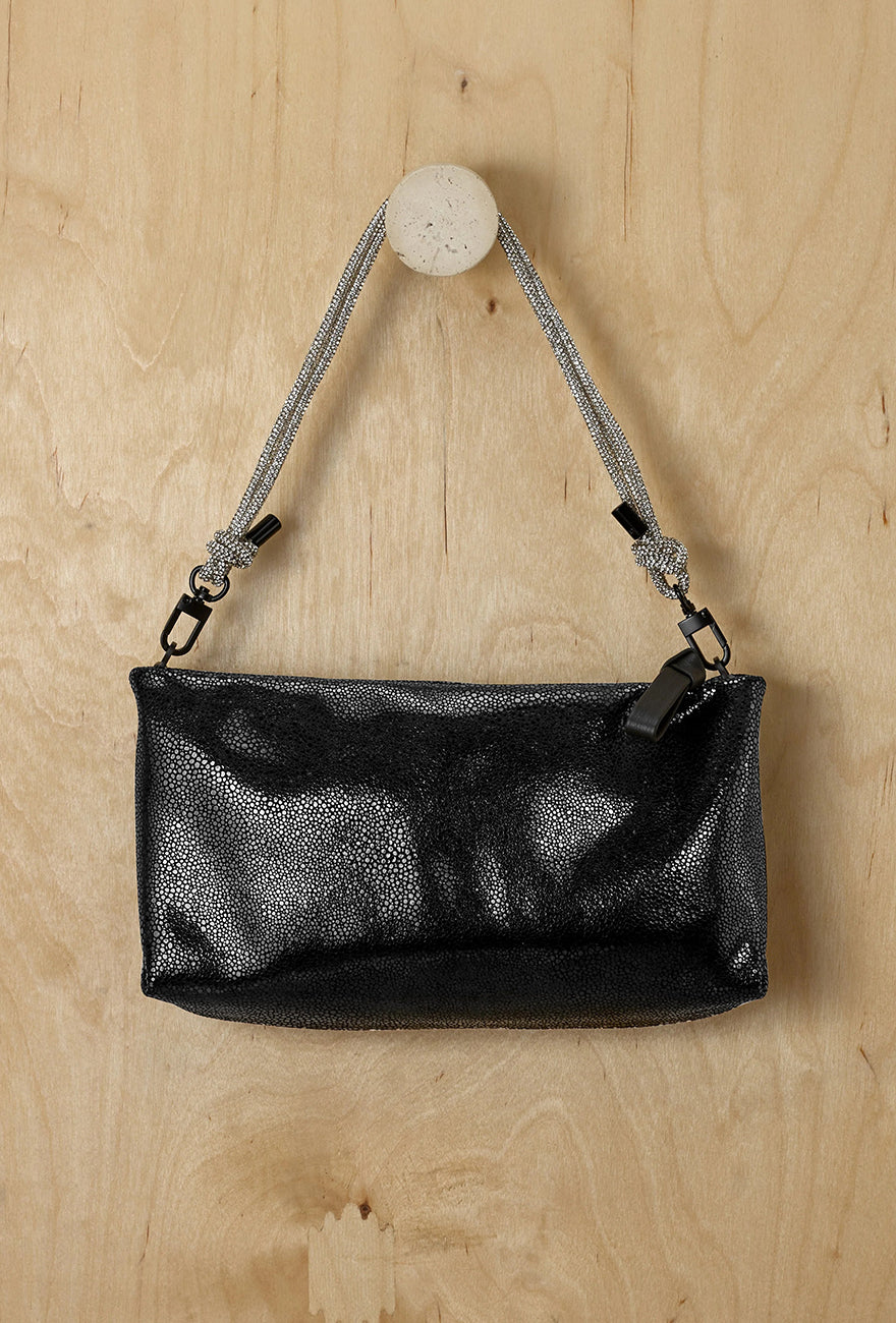 Daniella Lehavi Dallas Evening Shoulder Bag, Onyx 