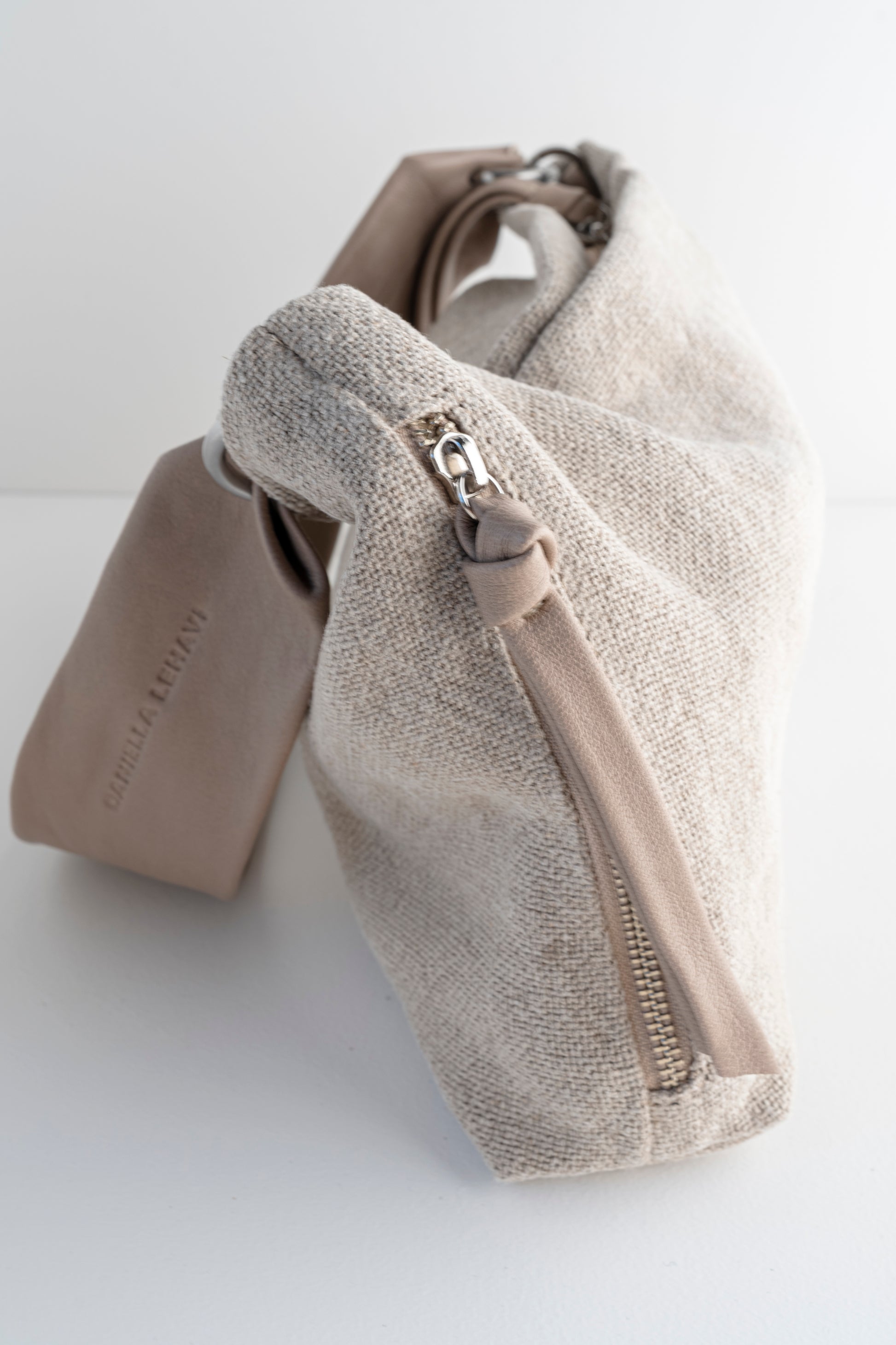 Daniella Lehavi Dallas Soft Crossbody Bag - Stonewash Mocca 