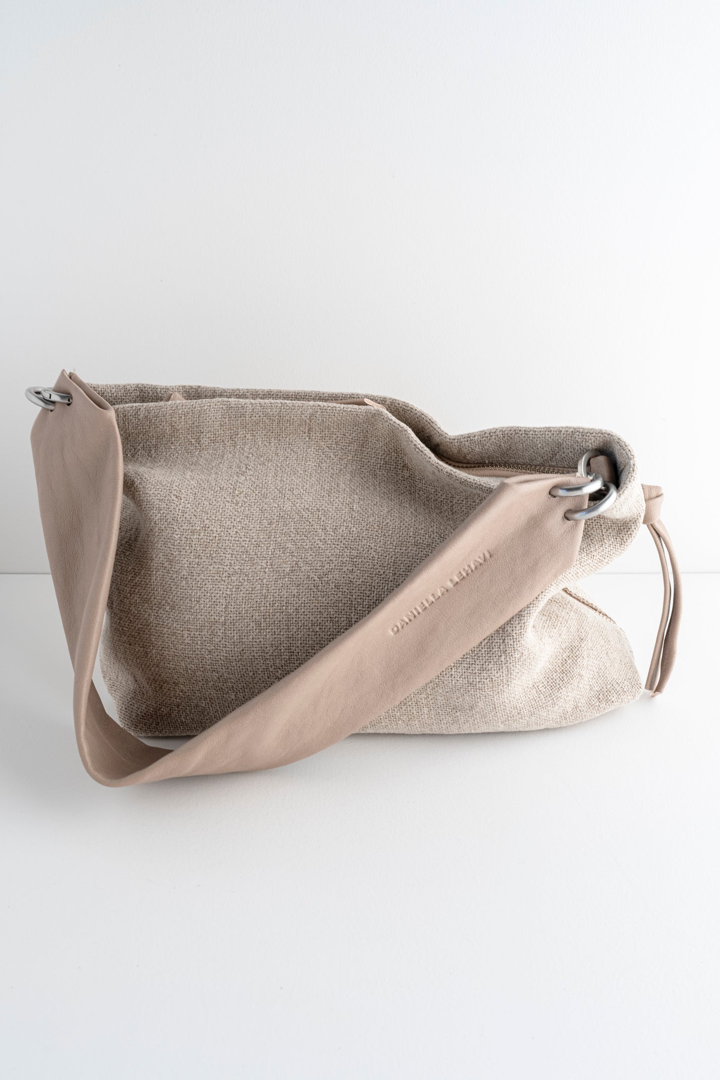 Daniella Lehavi Dallas Soft Crossbody Bag - Stonewash Mocca Stonewash Mocca 