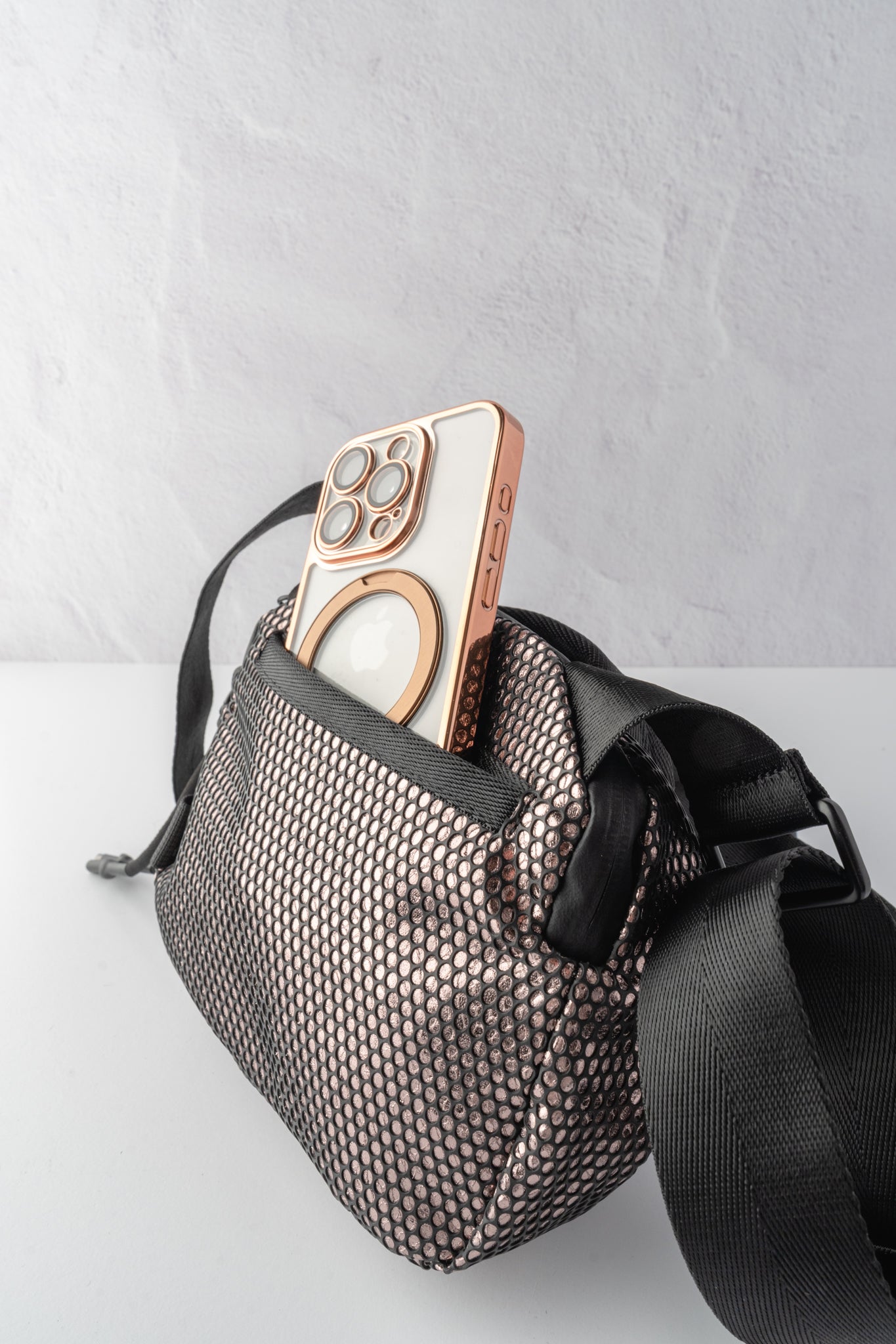 Daniella Lehavi Mini Bonnie LTD Crossbody, Metallic 