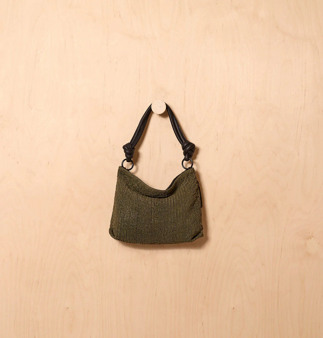 Daniella Lehavi Dallas Contour Shoulder Bag, Rifle Green 