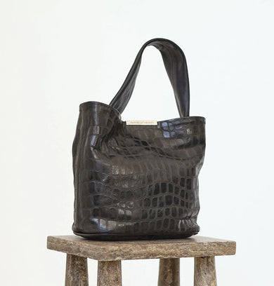 Daniella Lehavi Cartago Soft Tote, Black Mosaic 