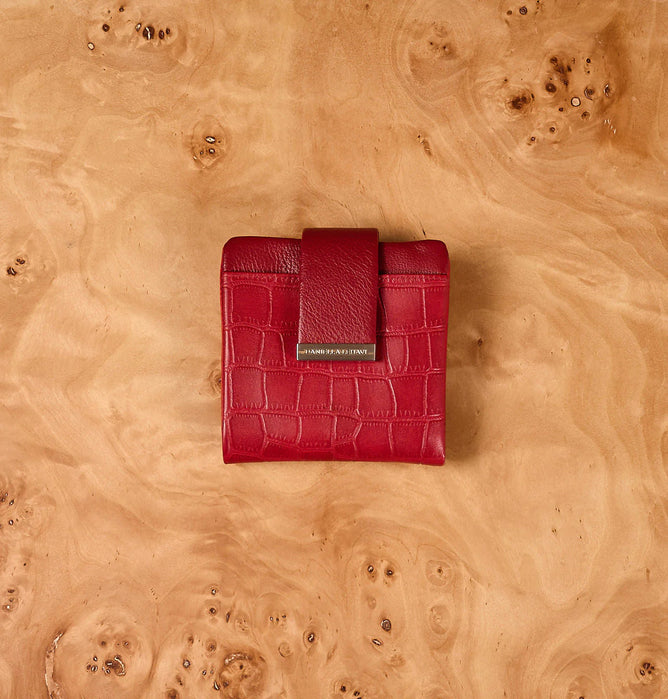 Daniella Lehavi Frida Medium Wallet, Red 