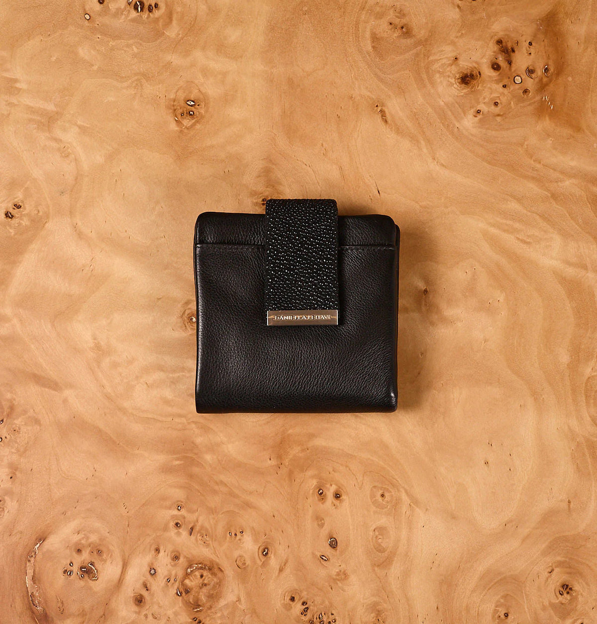 Daniella Lehavi Frida Medium Wallet, Dazzled Black 
