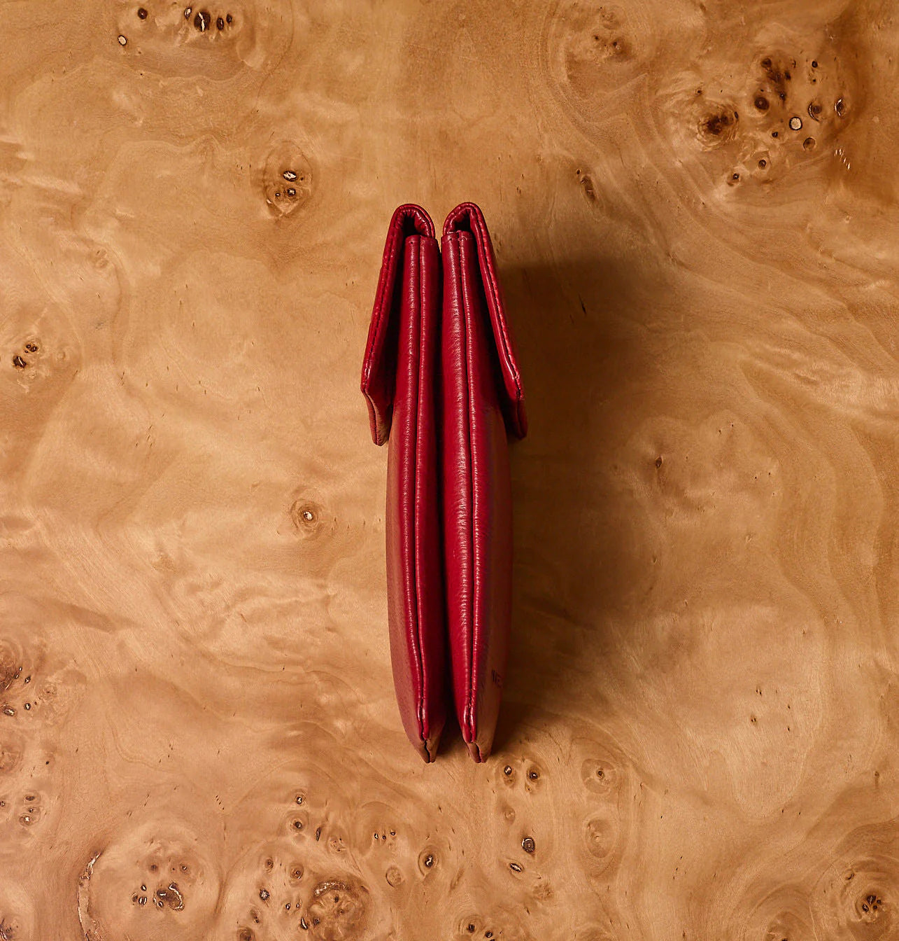 Daniella Lehavi Iris Double Glasses Case, Red Croco 