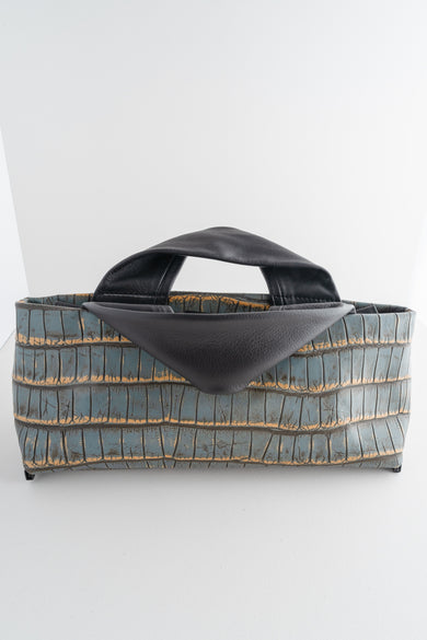 Alexa Landscape Ringlet Bag, Cobalt