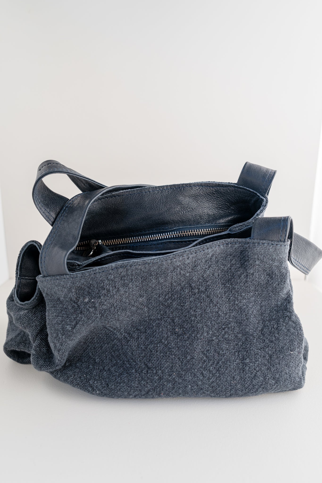 Daniella Lehavi Olympia Medium Tote, Stonewash Navy 