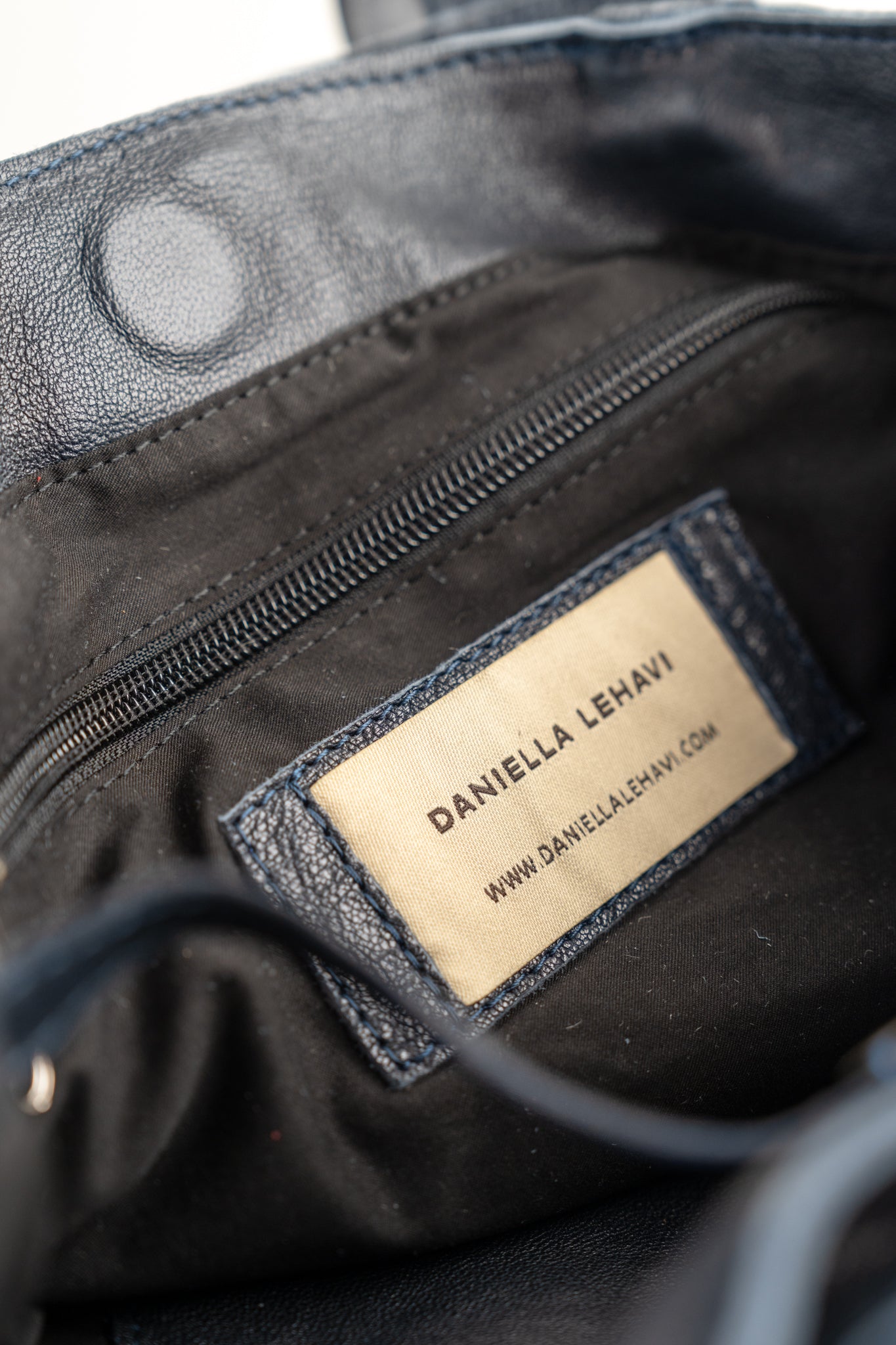 Daniella Lehavi Olympia Medium Tote, Stonewash Navy 