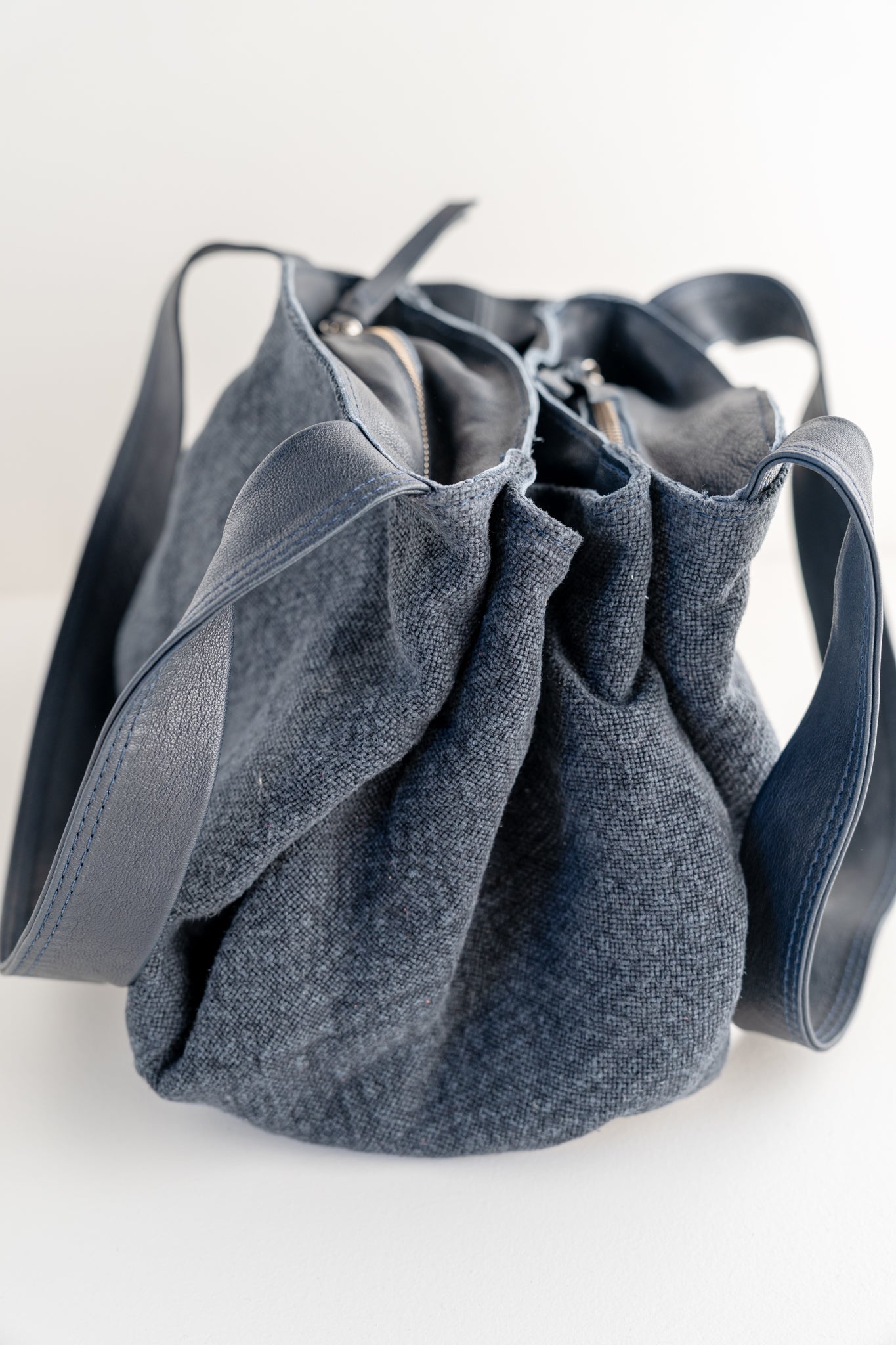 Daniella Lehavi Olympia Medium Tote, Stonewash Navy 