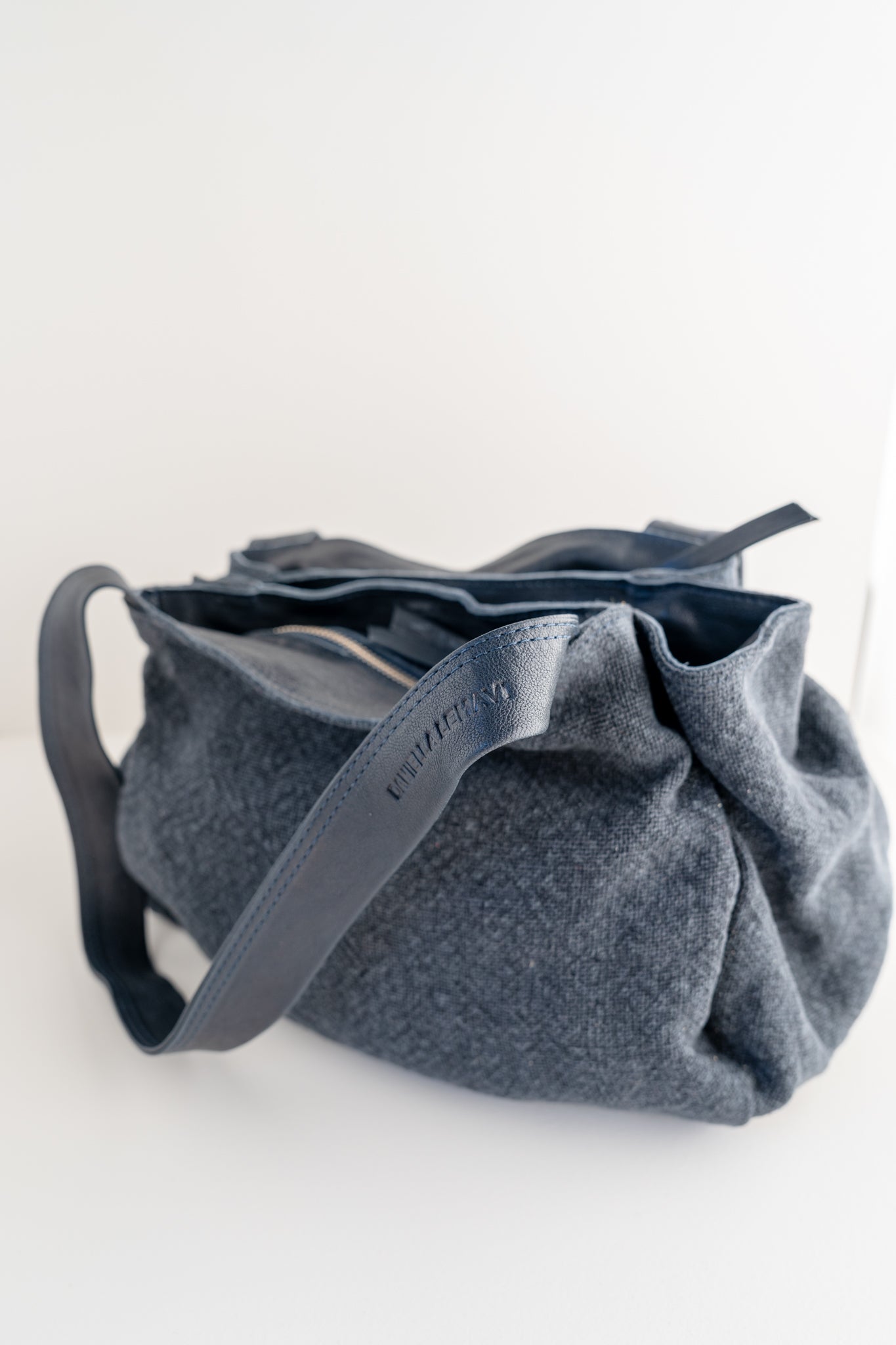 Daniella Lehavi Olympia Medium Tote, Stonewash Navy Stonewash Navy 