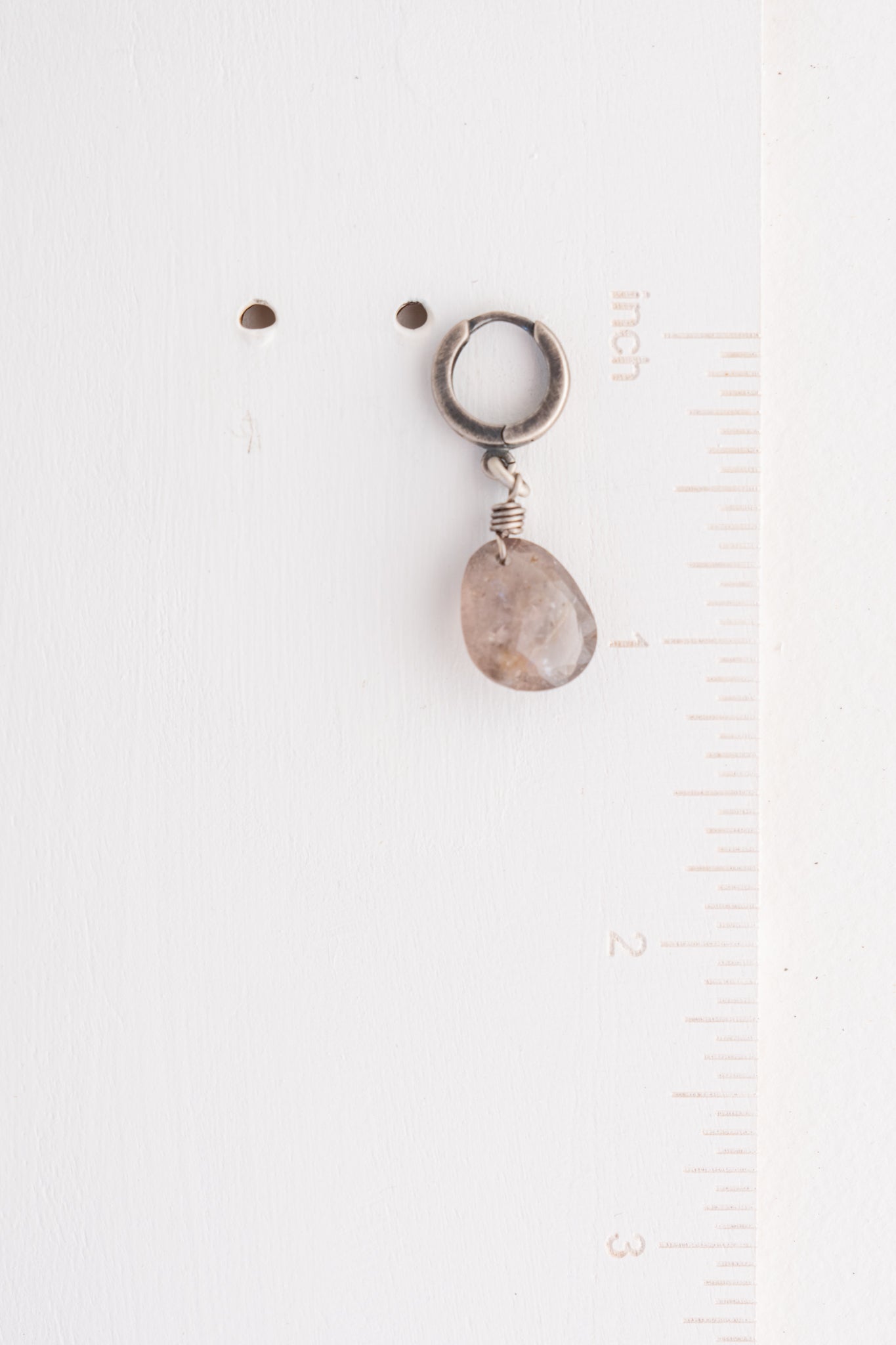 Deborah Woolfork Spinel Hoops Earrings 