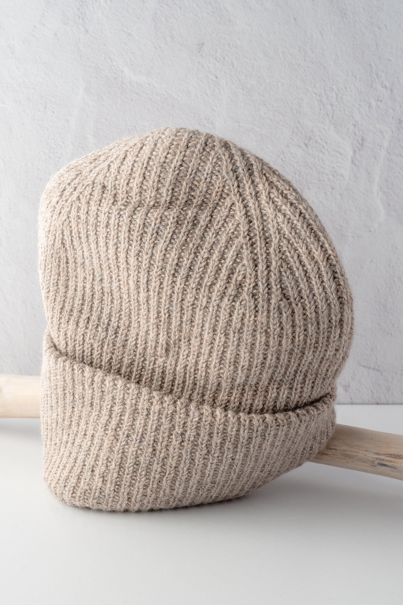 Leto Accessories Eco Beanie, Stone 