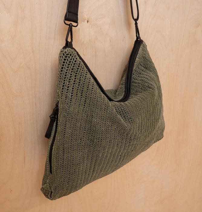 Daniella Lehavi Dallas Contour Shoulder Bag, Rifle Green 